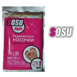Sosu - Сосу носочки для педикюра Light, 1 пара