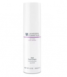 Janssen Cosmetics Oily Skin AHA Face Cream - Лёгкий активный крем с фруктовыми кислотами 150мл