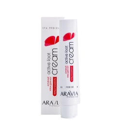 Aravia Professional Active Foot Cream - Активный крем для ног с камфорой и перцем, 100 мл