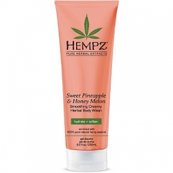 Hempz Sweet Pineapple Honey Melon Herbal Body Wash - Гель для душа Ананас Медовая Дыня, 250 мл