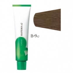 Lebel Cosmetics Materia g - Перманентная краска для седых волос, B-9 очень светлый блонд коричневый 120 гр