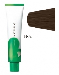 Lebel Cosmetics Materia g - Перманентная краска для седых волос, B-7 блонд коричневый 120 гр