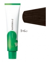 Lebel Cosmetics Materia g - Перманентная краска для седых волос, B-6 темный блонд коричневый 120 гр