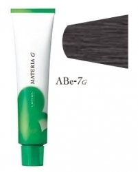 Lebel Cosmetics Materia g - Перманентная краска для седых волос, ABE-7 блонд пепельно-бежевый 120 гр