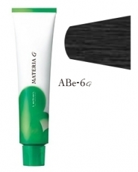 Lebel Cosmetics Materia g - Перманентная краска для седых волос, ABE-6 темный блонд пепельно-бежевый 120 гр
