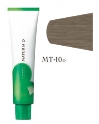 Lebel Cosmetics Materia g - Перманентная краска для седых волос, MT-10 яркий блонд металлик 120 гр