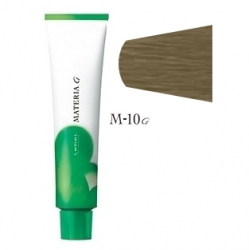 Lebel Cosmetics Materia g - Перманентная краска для седых волос, M-10 яркий блонд матовый 120 гр