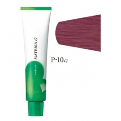 Lebel Cosmetics Materia g - Перманентная краска для седых волос, P-10 яркий блонд розовый 120 гр