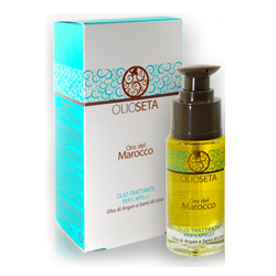 Barex Olioseta Oro del Marocco Oil Treatment for Hair - Масло-уход с маслом арганы и маслом семян льна 30 мл