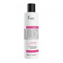 Kezy MyTherapy Post Color Neutralizing Shampoo - Шампунь, нейтрализирующий желтизну 250мл