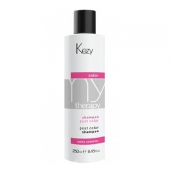 Kezy Post Color shampoo - Шампунь после окрашивания с экстрактом граната, 250 мл