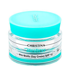 Christina Unstress Probiotic day Cream SPF15 - Дневной крем с пробиотическим действием SPF15 50 мл