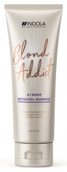 Indola Blond Addict InstaCool Shampoo - Шампунь для холодных оттенков блонд 250мл