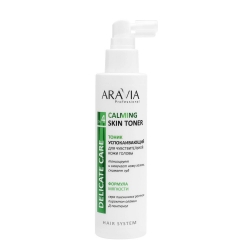 Aravia Professional Calming Skin Toner - Тоник успокаивающий для чувствительной кожи головы, 150 мл