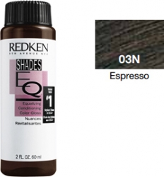 Redken Shades Eq Gloss - Краска-блеск без аммиака для тонирования и ухода Шейдс икью 03N 60 мл