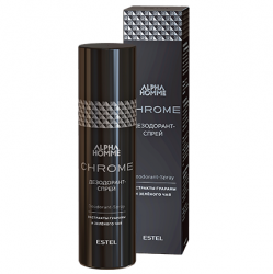 Estel Alpha Homme Chrome Deodorant Spray - Дезодорант-спрей, 100 мл
