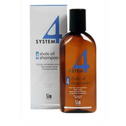 Sim Sensitive System 4 Therapeutic Climbazole Shampoo - Терапевтический шампунь № 4 для очень жирной, чувствительной и раздраженной кожи головы 500 мл
