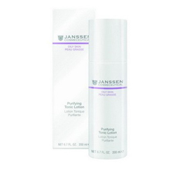 Janssen Oily Skin Purifying Tonic Lotion - Тоник для жирной кожи и кожи с акне 200 мл
