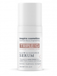 inspira:cosmetics Triple’G Glow & Radiance Serum - Ревитализирующий концентрат для сияния кожи 50 мл