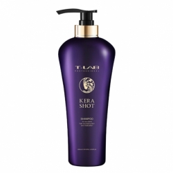 T-LAB Professional Kera Shot Shampoo - Восстанавливающий шампунь с кератином, 750мл