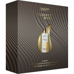 Ollin Perfect Hair Tres Oil Kit - Набор (шампунь 400 мл + бальзам 400 мл +масло 50 мл)