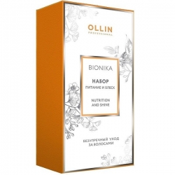 Ollin Bionika Nutrition And Shine Kit - Набор Питание и блеск для волос (шампунь 250 мл, кондиционер 200 мл)