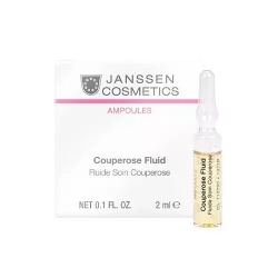 Janssen Cosmetics Ampoules Couperose Fluid - Сосудоукрепляющий концентрат для кожи с куперозом 2мл