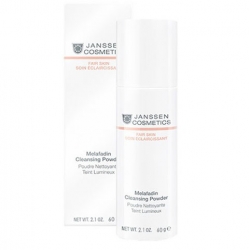 Janssen Fair Skin Melafadin Cleansing Powder - Осветляющая очищающая пудра 60г
