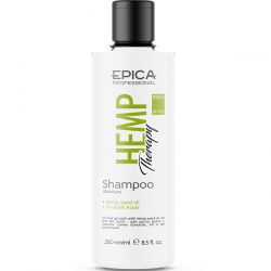 Epica Hemp Therapy Shampoo - Шампунь для роста с маслом семян конопли, AH и BH кислотами 250мл