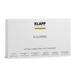 Klapp A Classic Retinol Thermo Face Gym - Процедурный набор "Термогимнастика для лицевых мышц"
