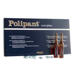 Dikson Polipant Complex - Уникальный биологический ампульный препарат для лечения выпадения волос и ухода за кожей головы 12*10 мл. Общий объем: 120 мл