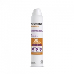 SesDerma Repaskin Transparent Spray SPF30 - Спрей солнцезащитный прозрачный SPF30, 200 мл