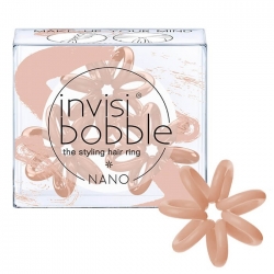 Invisibobble Nano Make-Up Your Mind - Резинка для волос нюдовый, 3 шт