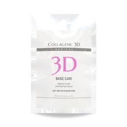Medical Collagene 3D Basic Care - Альгинатная маска для чувствительной кожи, 30 г
