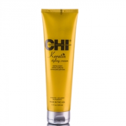 CHI Keratin Styling Cream - Несмываемый крем с кератином для укладки волос, 133 мл