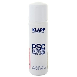 Klapp PSC Problem Skin Care Clearing Sebum Mask - Разрыхляющая маска для удаления комедонов, 150 мл