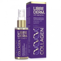 Librederm Anti-Aging Line Collagen Rejuvenating Cream For Face, Neck And Decollete - Крем омолаживающий для лица, шеи и области декольте, 50 мл