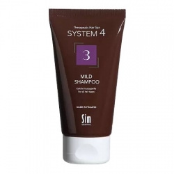 Sim Sensitive System 4 Mild Shampoo - Терапевтический шампунь №3 для ежедневного применения, 75 мл