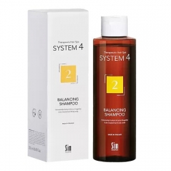 Sim Sensitive System 4 Balancing Shampoo - Терапевтический шампунь №2 для сухой кожи головы и поврежденных волос, 250 мл