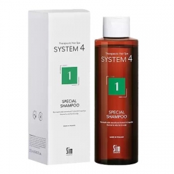 Sim Sensitive System 4 Special Shampoo - Терапевтический шампунь №1 для нормальной и жирной кожи головы, 250 мл