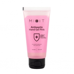MIXIT Antiseptic Hand Gel Pink - Антисептический гель для рук розовый 60 мл