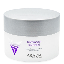 Aravia Professional Gommage Soft Peel - Крем-гоммаж мягкий для массажа, 150 мл