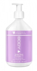 Janssen Cosmetics Body Grape Seed Massage Oil - Массажное масло  из виноградных косточек 500мл