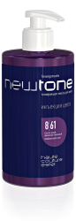 Estel NewTone - Тонирующая маска для волос 8/61 (светло-русый фиолетово-пепельный), 435 мл