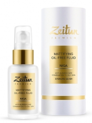Zeitun Niqa Mattifying Oil-Free Fluid - Флюид для лица матирующий Без масел 50 мл