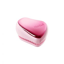 Tangle Teezer Compact Styler Baby Doll Pink Chrome - Расческа для волос