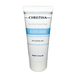 Christina Sea Herbal Beauty Mask Azulene - Азуленовая маска красоты для чувствительной кожи 60 мл