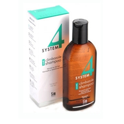 Sim Sensitive System 4 Therapeutic Climbazole Shampoo 1 - Терапевтический шампунь № 1 для нормальной и жирной кожи головы 215 мл