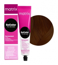 Matrix SoColor Pre-Bonded - Крем-краска перманентная Соколор Бьюти 5NW натуральный теплый светлый шатен 90 мл