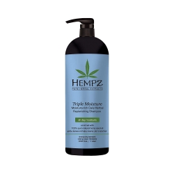 Hempz Triple Moisture Replenishing Shampoo - Шампунь Тройное увлажнение, 1000 мл
